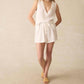 Faherty - Dune Cotton Gauze Sleeveless Popover Tank
