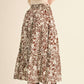 &Merci - Floral Midi Skirt