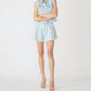 Steve Madden - Soph Raw Hem Denim Shorts
