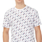 Fila Men's Dominik Logo Graphic T-Shirt White Size Medium