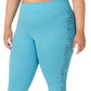 Fila Women's Logo 7/8 Leggings Blue Size 4X