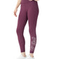 Fila Women's Strut Mid Rise Logo 7/8 Leggings Purple Size 1X
