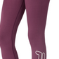 Fila Women's Strut Mid Rise Logo Leggings Red Size 7-8