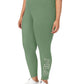 Fila Women's Strut Mid Rise Logo 7/8 Leggings Green