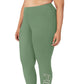 Fila Women's Strut Mid Rise Logo 7/8 Leggings Green