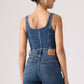 Levi'S - Seamed Zip Bustier Top