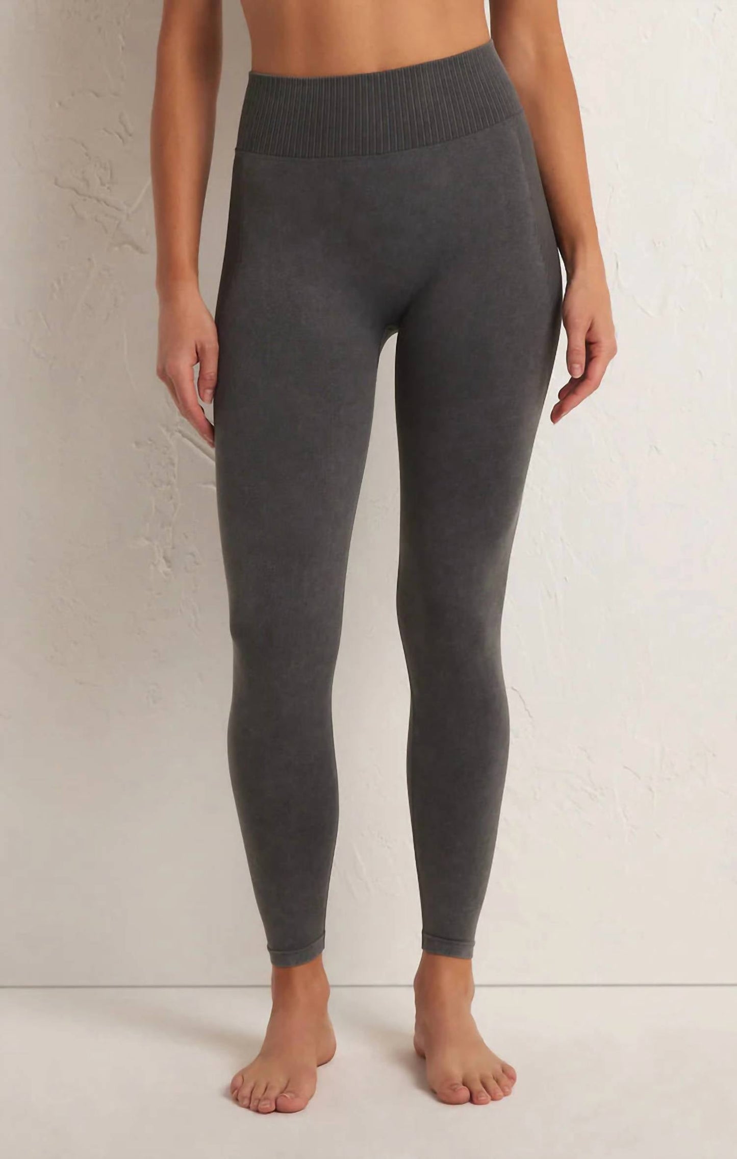 Z Supply - WASH OUT SEAMLESS 7/8 LEGGINGS