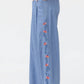 Johnny Was - ELIZABETH WIDE LEG PLEAT PANT