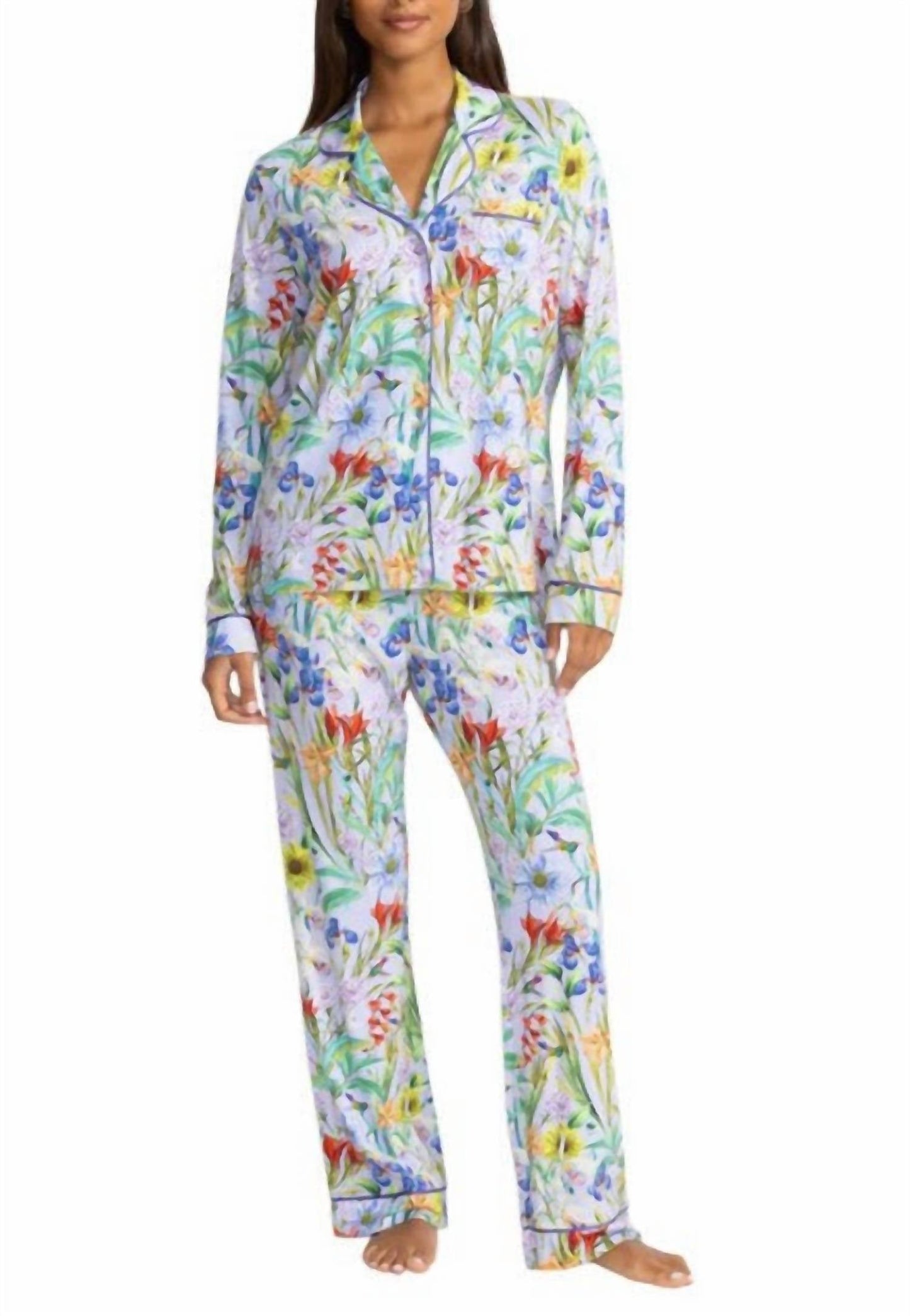 Johnny Was - Carly Daphne Floral Pajama Pant