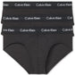 Calvin Klein Men's 3 Pack Stretch Cotton Briefs Black Size X-Large