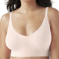 True & Co Women's Triangle Strap Bra - Size L, Black