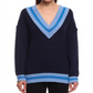 Colcci Women's Heavenly Fashion Sweater Blue Size Medium