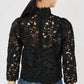 Ba&Sh - Paul High Neck Floral Top