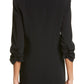 Cinq À Sept Women's Khloe Ruched Sleeve Blazer Black Size 0