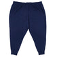Fila Men's Plus Stand Graphic Drawstring Waist Jogger Pants Blue Size 4X