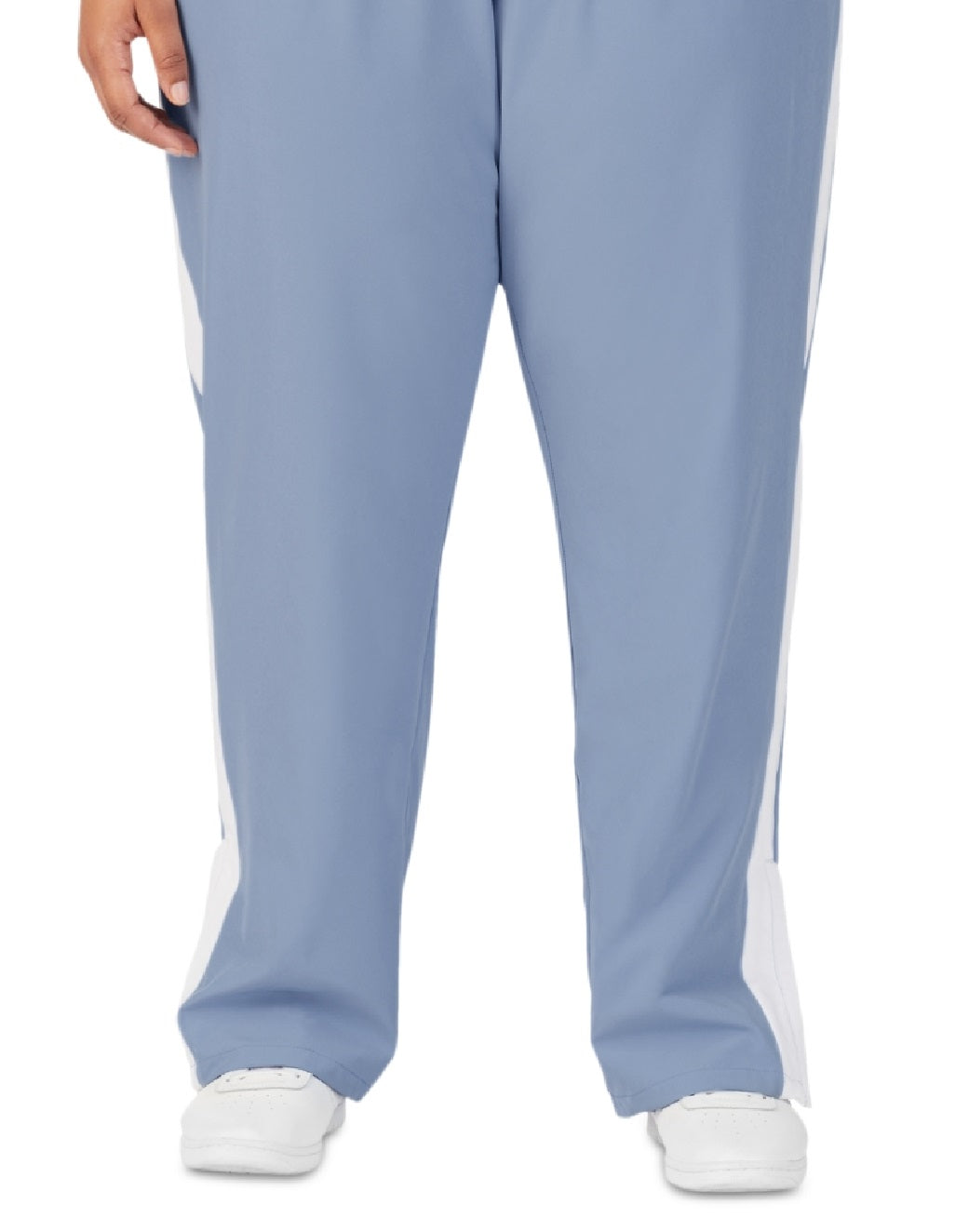 Fila Women's Jovia Mid Rise Contrast Trim Track Pants Blue Size 1X
