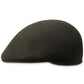 Country Gentlemen Men's Ascot Felt Cap Black Size X-Large