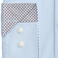 Hugo Boss Men's Koey Slim Fit Mini Check Dress Shirt Blue Size 16.5X32X33