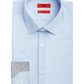 Hugo Boss Men's Koey Slim Fit Mini Check Dress Shirt Blue Size 16.5X32X33