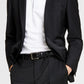 Hugo Boss Men's Slim Fit Superflex Stretch Solid Suit Jacket Black Size 40