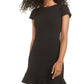 B Darlin Junior's Ruffle Hem Dress Black Size 5/6