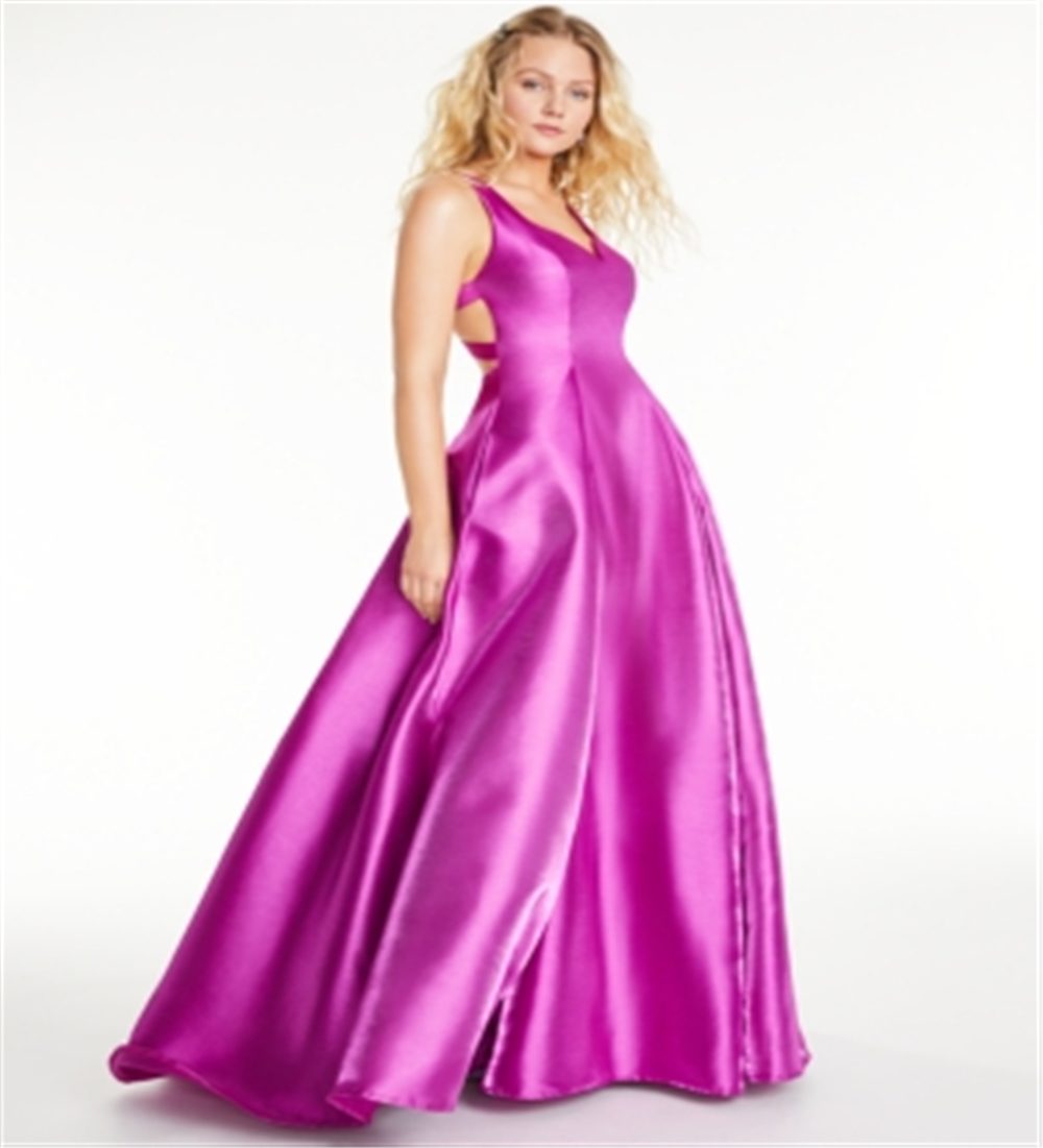 b-darlin-womens-shine-cage-back-ball-gown-pink-size-9-10