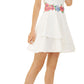 B Darlin Junior's Strapless Embroidered Fit & Flare Dress Pink Size 15