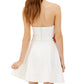 B Darlin Junior's Strapless Embroidered Fit & Flare Dress Pink Size 15