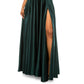 B Darlin Junior's Open Back Gown Green Size 11-12