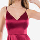 B Darlin Junior's Satin Fit & Flare Dress Red Size 5-6