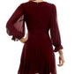 B Darlin Junior's Asymmetrical-Ruffle A-Line Dress Red Size 11-12