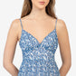 B.Darlin Junior's Floral Print Tiered Dress Blue Size 11-12