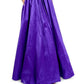 B Darlin Junior's Halter Tie Taffeta Gown Purple Size 56