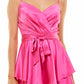 B Darlin Junior's Surplice A Line Dress Pink Size 34