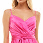 B Darlin Junior's Surplice A Line Dress Pink Size 13-14