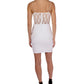B Darlin Junior's Lace Corset Bodycon Dress White Size 9 -10