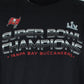 NFL Tampa Bay Buccaneers Super Bowl LV Champions Signed Adults Tshirt Tee