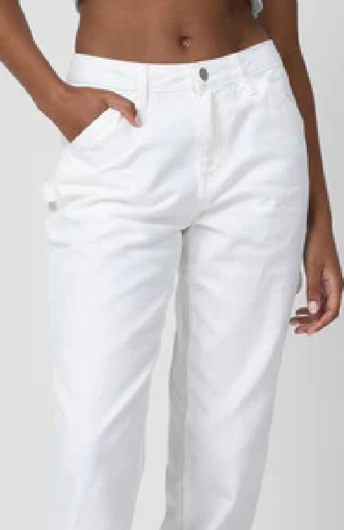 Dickies Junior's Carpenter Pants White Size 13