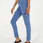 Dickies Women's Stripe Skinny Cargo Jeans Blue Size 11