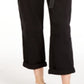 Dickies Women's Belted Crop Utility Cargo Pants Black Size 11