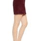 Dickies Women's Patch Pocket Corduroy Miniskirt Red Size 7