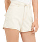 Dickies Women's Carpenter Short High Rise Short Length Denim Shorts Brown Size 15