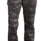 Dickies Women's Camo Jogger Cargo Pants Gray Size Medium