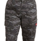 Dickies Women's Camo Jogger Cargo Pants Gray Size Medium