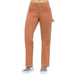 Dickies Women's Pocketed Zippered Carpenter High Rise Straight leg Pants Waist Orange Size 9