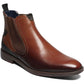 Stacy Adams Men's Rayford Plain Toe Chelsea Boots Brown