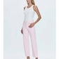 Pistola - Lexi Mid Rise Bowed Straight Jeans