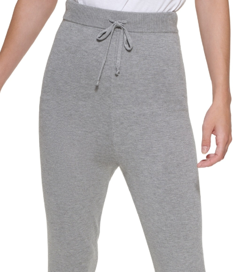 DKNY Women's Pull On Jogging Pants Gray Size X-Small
