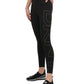 DKNY Women's Logo High Waist 7/8 Leggings Black Size X-Large