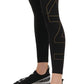 DKNY Women's Logo High Waist 7/8 Leggings Black Size X-Large